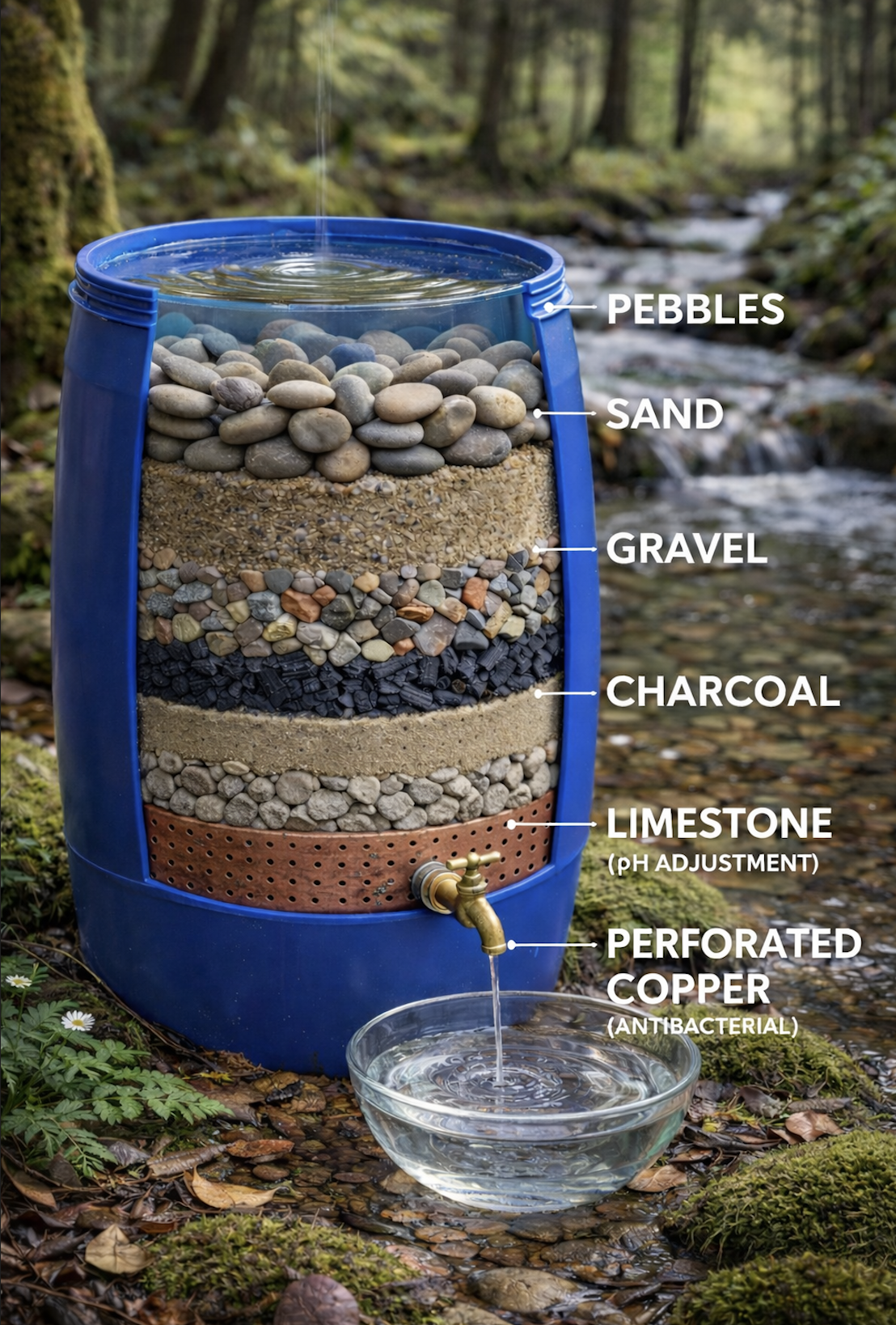 The Blue Barrel Behemoth: Building a Heavy-Duty Hydroponic Water Filter